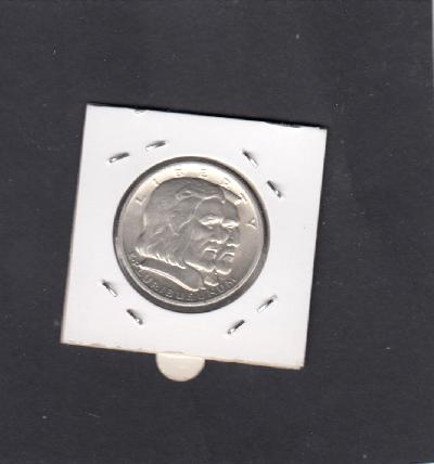 Beschrijving: 1/2 Dollar LONG ISLAND SHIP